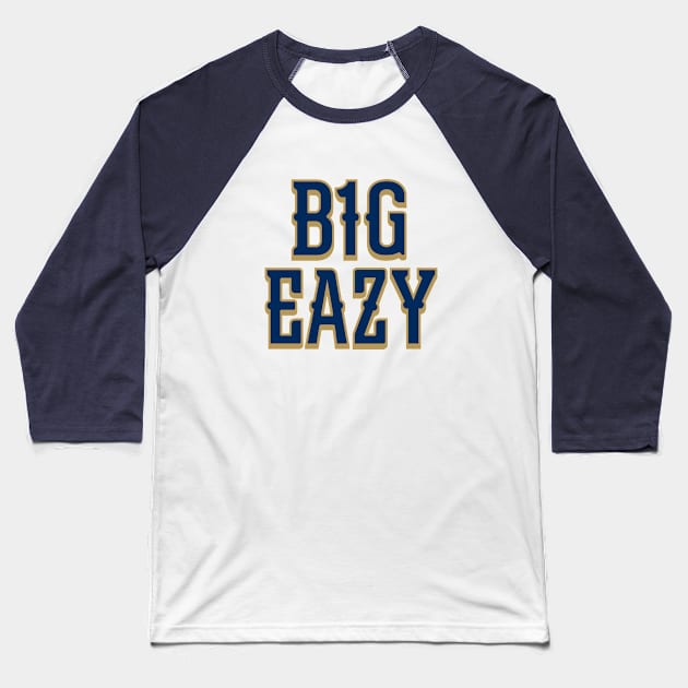 B1G EAZY - White Baseball T-Shirt by KFig21